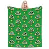 Super Soft Keroro Frog Cartoon Throw Blanket Premium Fleece Flannel Lightweight Bed Blanket Super Cozy Blankets All Season Use