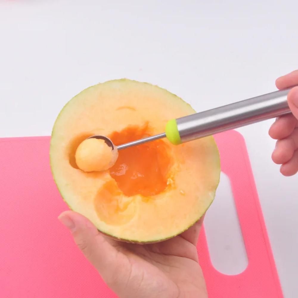 Melon Watermelon Ball Scoop Fruit Spoon Ice Cream Sorbet Stainless Steel Cooking Tool Kitchen Accessories Gadgets