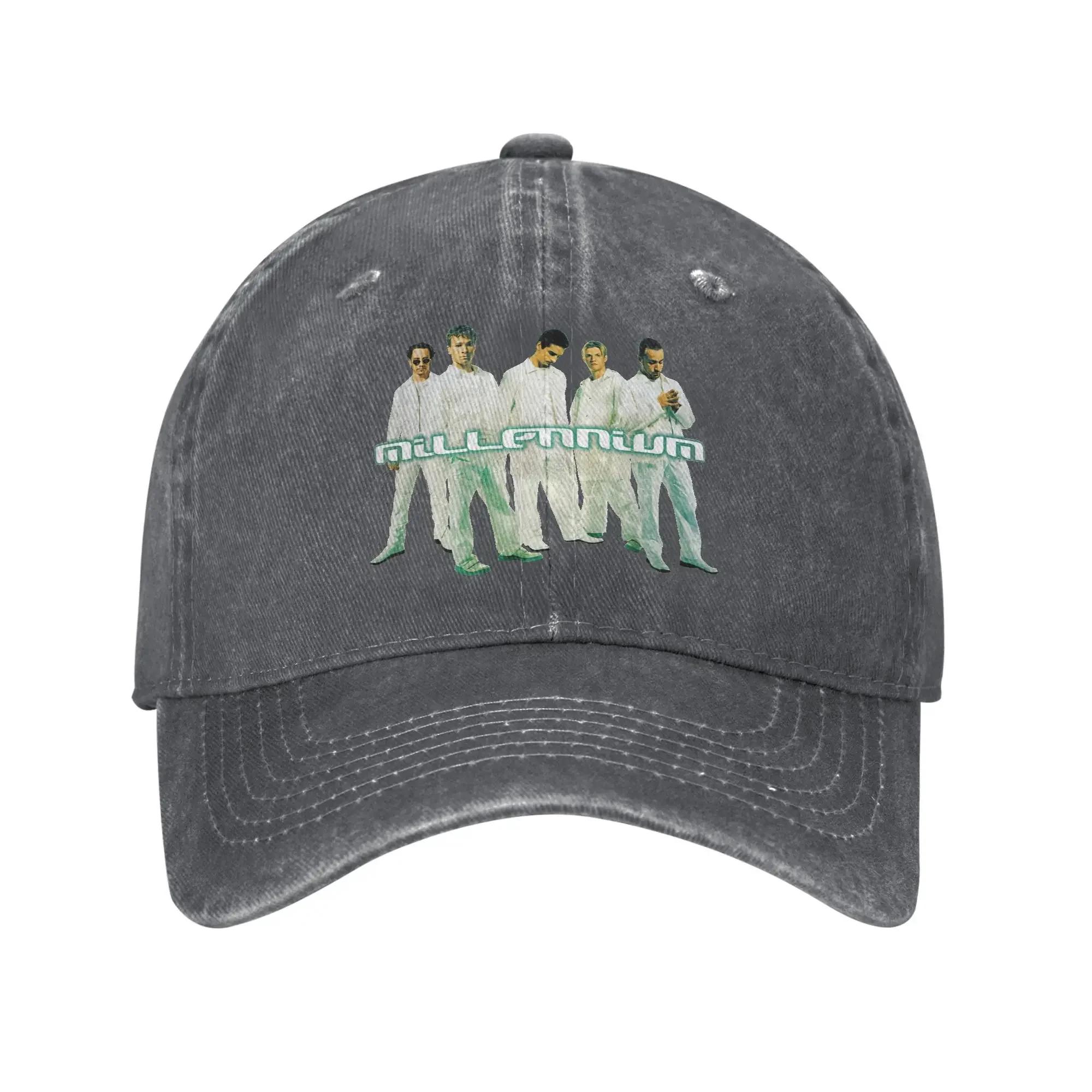 

Backstreet Boys Millenniums Tour Baseball Cap Vintage Distressed Denim Washed Band Music Sun Cap Unisex Outdoor Travel Soft Hats Adjustable
