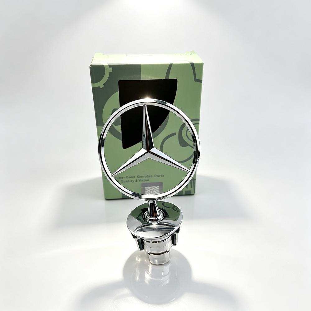 1pcs Car Star Hood Badge Front Emblem Logo for Mercedes Benz W204 W205 W212 W213 W211 W220 W222 W223 C E S Class QQ79