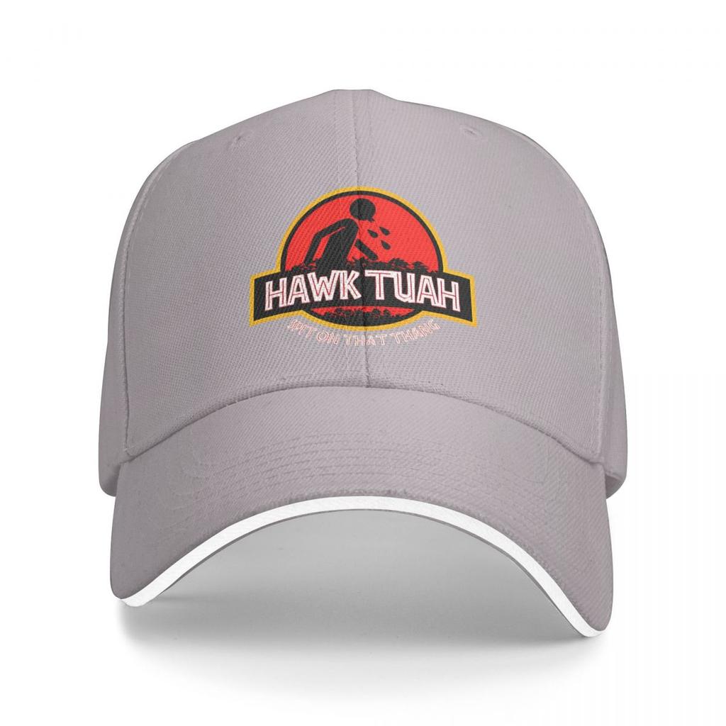 FUNNY HAWK TUAH SPIT ON THAT THANG Accessories Unisex Casquette Caps Hat Vintage Daily Running Golf Sun Cap