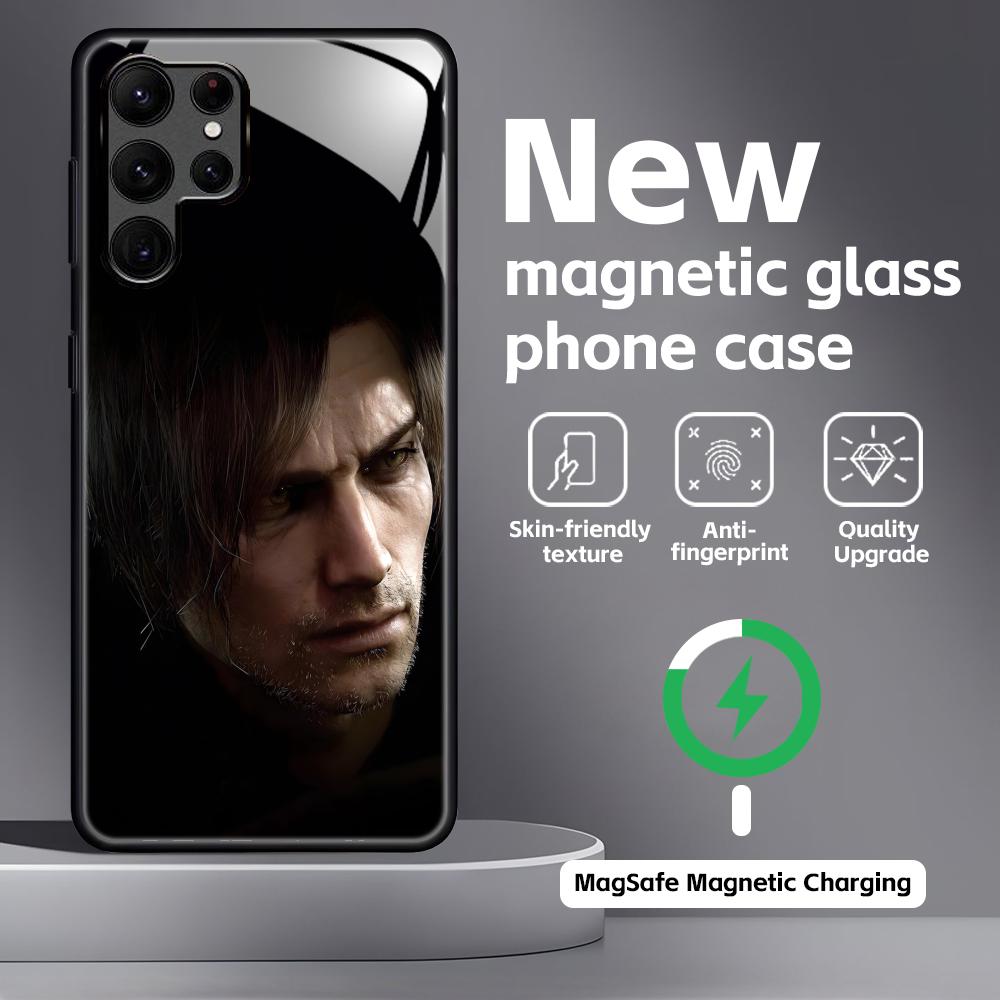 Resident Evil 9 Phone Case For Samsung S26 S25 S24 S23 S22 S21 Plus Ultra Note20 Glass Magnetic Case