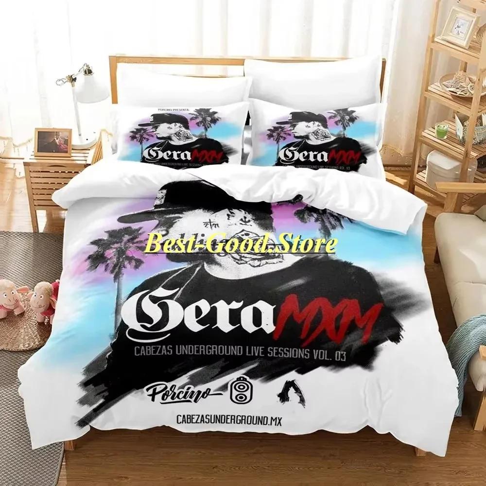 Gera MX Bedding Set Printed Bed Set With Pillowcase Bed Duvet Cover Soft Single Double Queen Super King Size Single Twin Bedroom