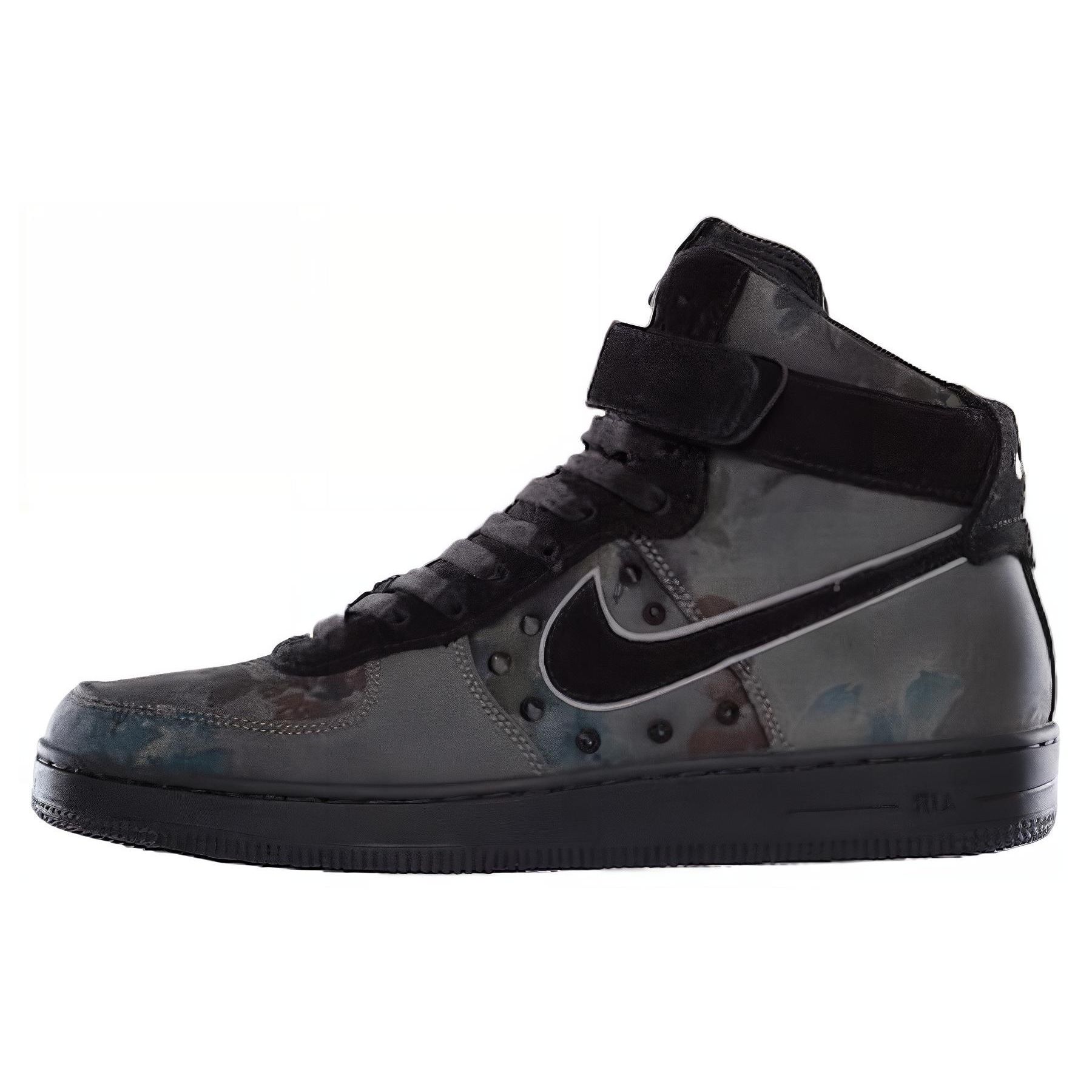 

Кроссовки унисекс Nike Liberty of London x Air Force 1 Downtown NRG Newsprint Green Black 577656-001