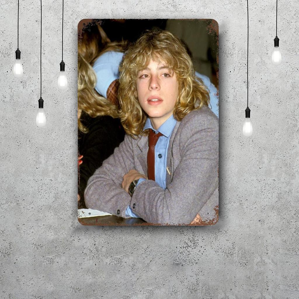 Leif Garrett Decor Vintage Metal Signs Tin Signs Captain Poster Decor for Bar Pub Club Man Cave Wall Decoration
