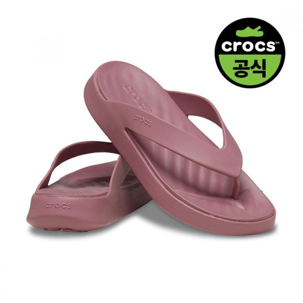 ■CROCS■ Women's Getaway Flip CAS 24SWFP209589 24SWFP209589 Amazon.com: Crocs 209589-84F-W5 Getaway Flip Skd Sunkissed