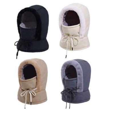Padded Balaclava Ski Mask Cycling Cap Outdoor Ear Neck Protection Hat for Winter
