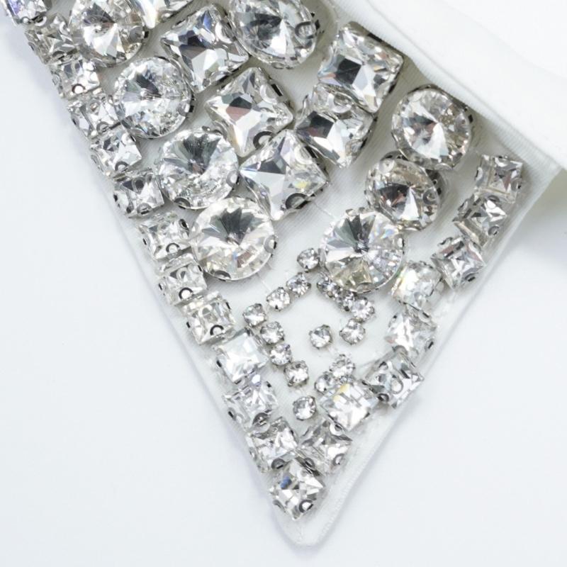 Fashion Beadwork Detachable Collar Removeable Faux Collar Easy Wear Neckwear for Women Various Occasion and Outfit
