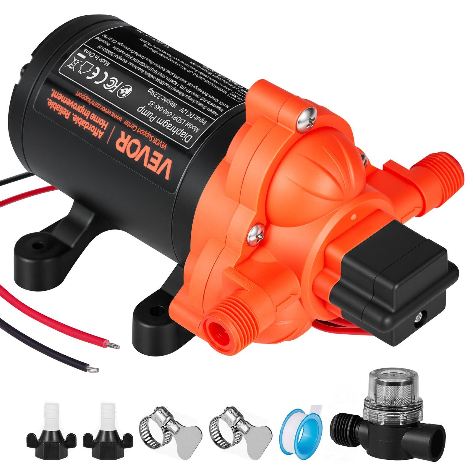 VEVOR RV Water Pump, 12V DC