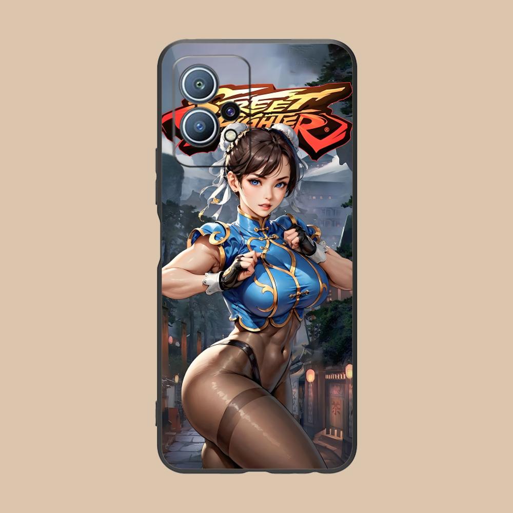 

Street Fighter Chunli Phone Case for Huawei P60 P50 P40 P30 P20 P10 P9 P8 Pro Lite Plus Colorful Printing Cover Cellphones Cover Huawei P60