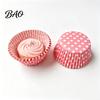 Greaseproof Paper Molds 100PCS Disposable Cupcake Liners, Food-Grade Baking Cups, Polka Small Event Tools Dot Print Standard Muffin for Home