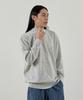 Analog Mood-Like Semi-Half Turtleneck Knit (Light Gray)