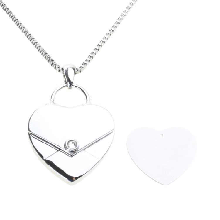 

Стальная секретная подвеска-сердце на чокере, украшение-сердце для подруг