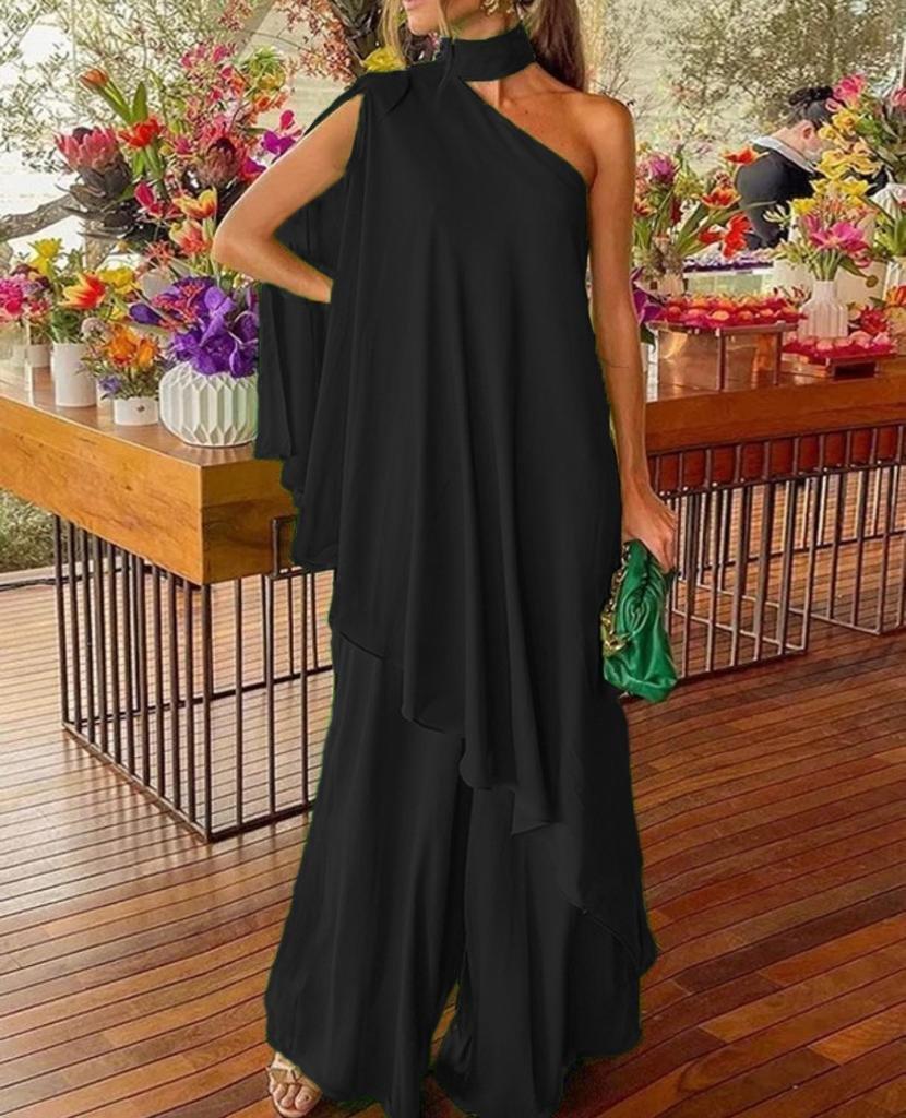 

Women s Off-the-Shoulder Loose Double Suit