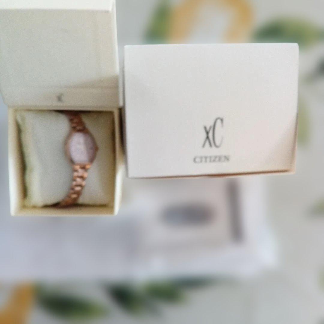 Used CITIZEN xC Cross Sea Watch Body Pink Gold