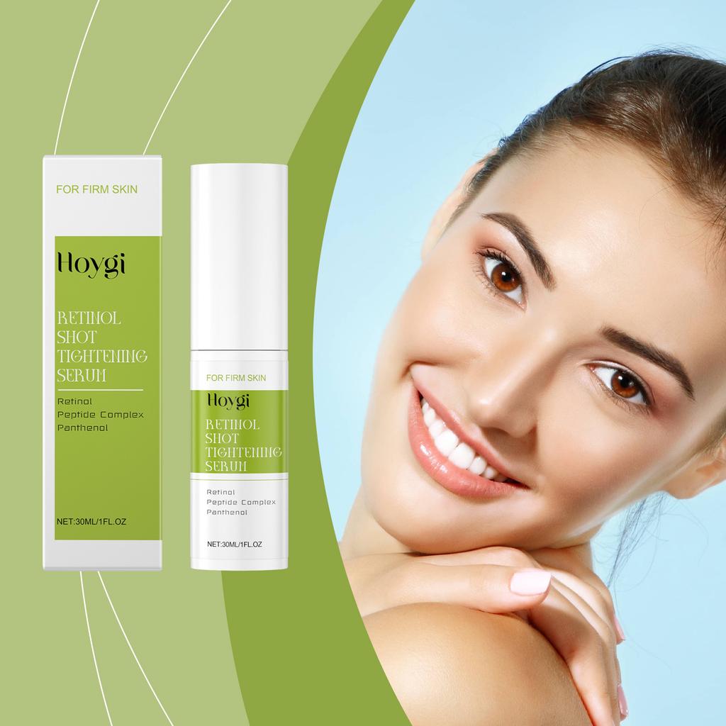 1 Set 3 Stück 30ml Retinol Shot Straffendes Serum 15ml Retinol Augencreme 30g Retinal Straffender Booster Creme Hautpflege Set