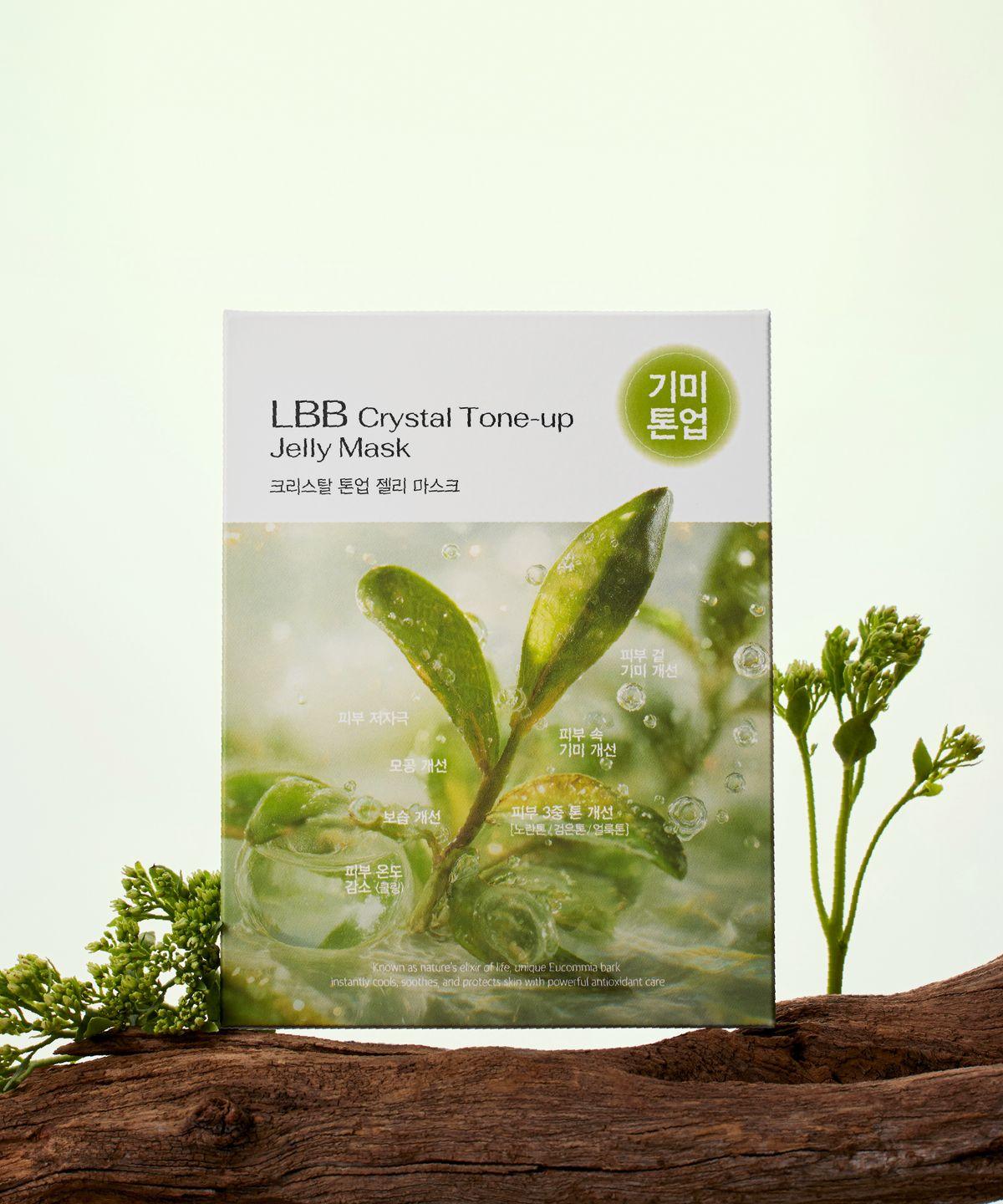[NEW] LBB Crystal Tone-Up Jelly Mask 1 BOX (4ea)