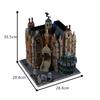 MOC Horror Spukhaus Villa Bausteine Geisterhaus Schloss Steine Montage Spielzeug Für Kinder Halloween Geburtstagsgeschenke