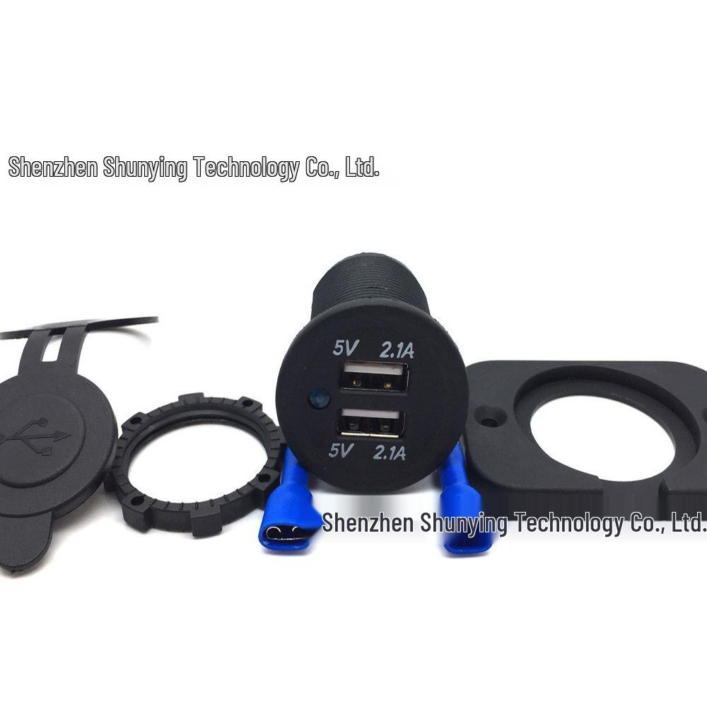 Waterproof Dual USB Car Charger 4.2A with Universal Board Mod
