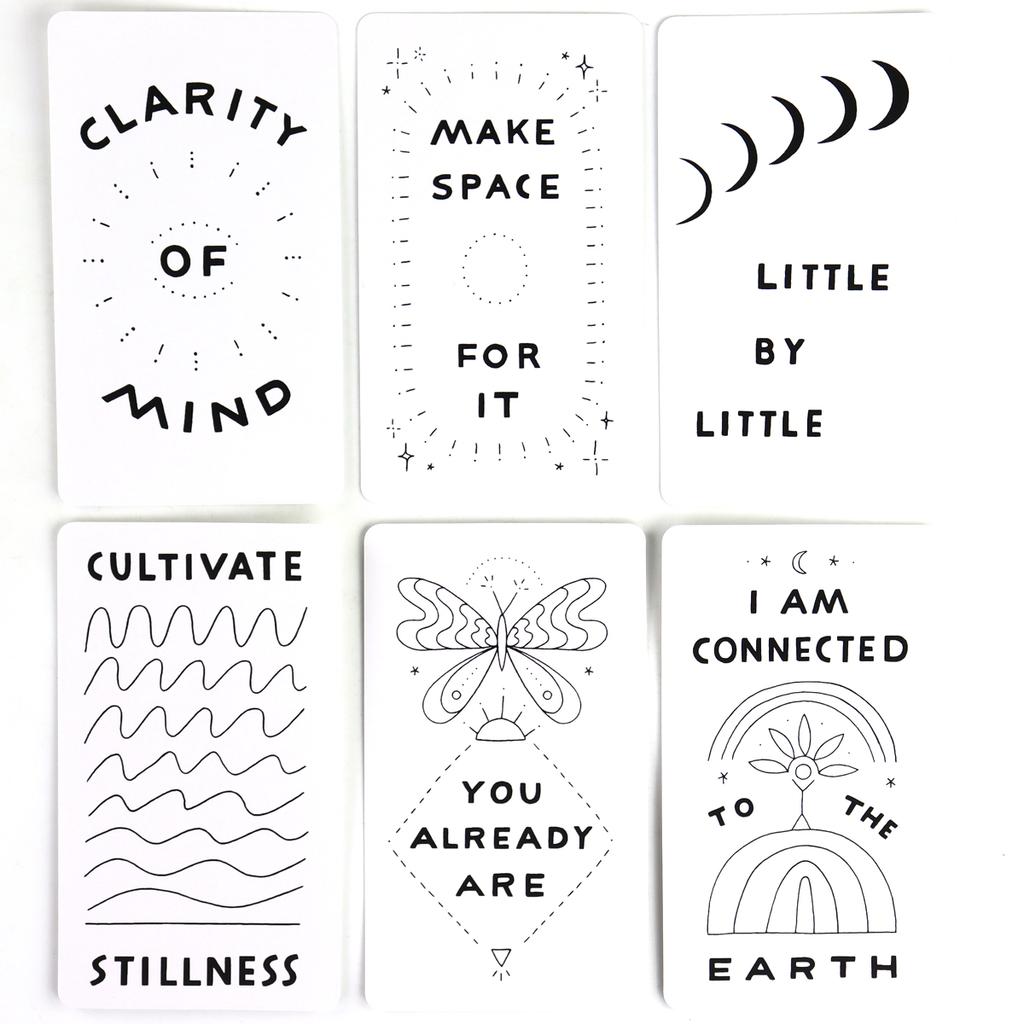 Inquire Within Deck 10.3*6cm 60 Hand Illustrated Oracle Cards To Inspire Inner Wisdom, Growth & Connectedness