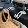 Car Hooks Multi-functional Car Rear Seat Back Hook Auto Back Seat Storage Organizer Hanger for Handbag Purse Bags Clothes