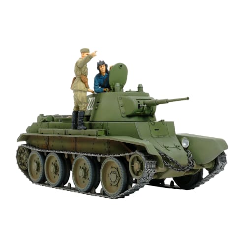 Tamiya 1/35 Military Miniature Series No. 327 Soviet Army Tank BT-7 1937 Model Plastic Model 35327