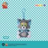 Tom & Jerry Plush Toys: Cat Pendant & Mouse Keychain Charms for Kids
