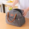 Insulated Lunch Bag For Students Large Capacity Thermal Tote With Waterproof Oxford Fabric Perfect For School Picnics And Outdoor Activities