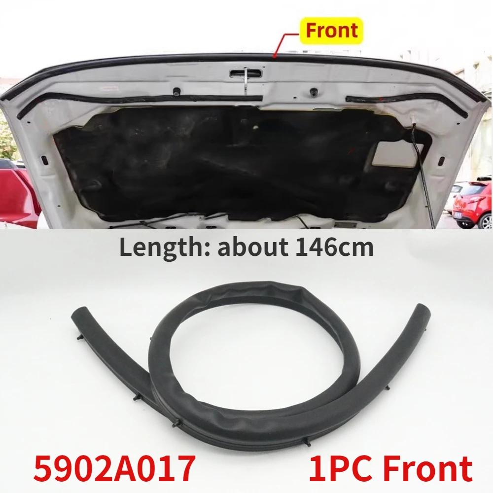 Car Engine Hood Bonnet Inner Waterproof Rubber Seal Strip For Mitsubishi Pajero Montero Shogun V8 V93 V97 V98 V95 2007-