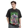 Sally Face Poster T Shirt Hip Hop Washed 100% Cotton Street T-Shirts  Vintage Men Women Tops Streetwear Printed Tees