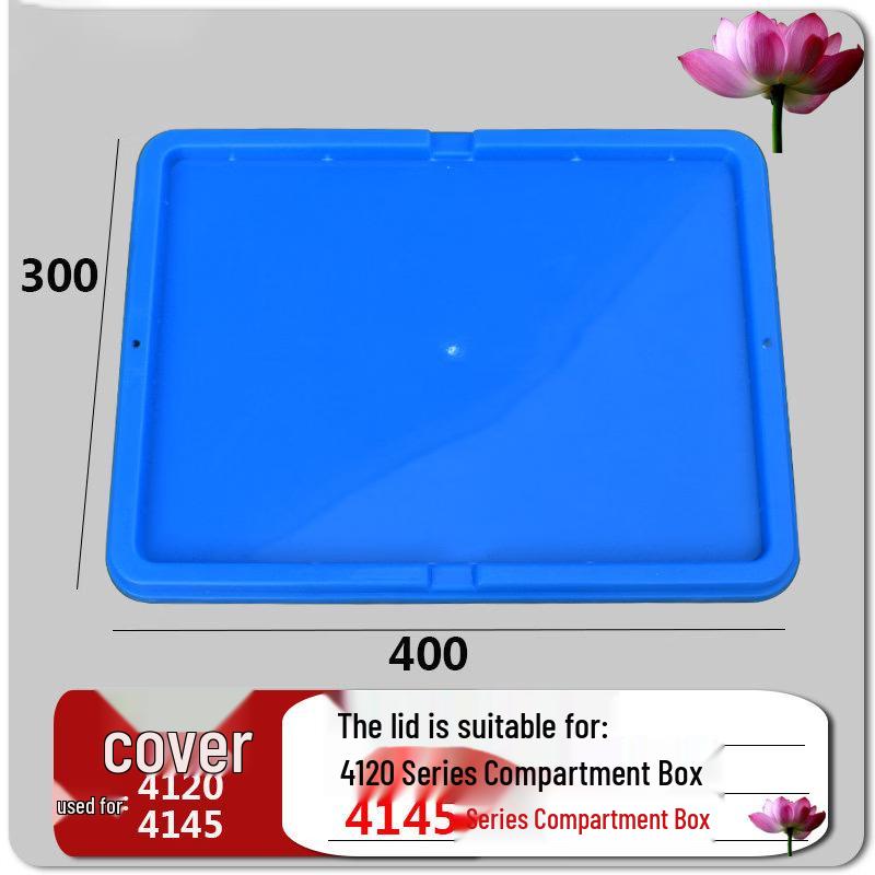 Multi-Compartment Rectangular Plastic Storage Box