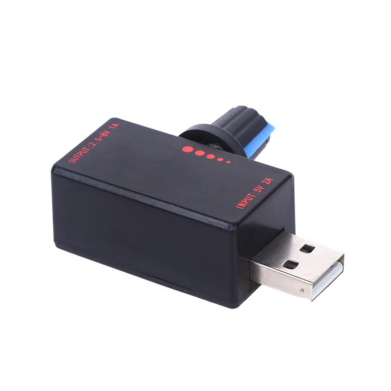 5W Dc5V2A Fan Induction Speed Controller With Switch Usb Protection Type-C Usb Laptop Cell Phone Cooling Fan Controller