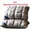 Luxury 5-Star Hotel Quality Pillow, 48*74 Inches - Deep Sleep Neck Support, Non-Collapse High Pillow Core for All Seasons