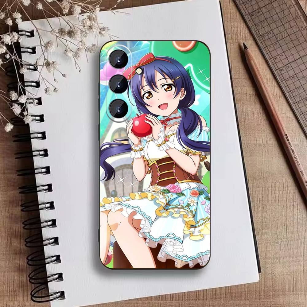 Love Live-Sonoda Umi Phone Case For Samsung Galaxy A73,A21s,A22,A31,A52,A53,A71,A41Soft Black Shell