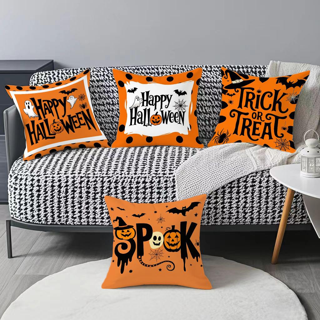 New Halloween Pillowcase Home Decoration Sofa Pillowcase Party Atmosphere Pillowcase