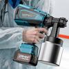 Portable Paint Sprayer Battery Powered Ergonomic Handle For Smooth Coating Home Improvement Projects And Small Job