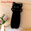Cute Cat Cartoon Long Body Pillow With Soft Plush For Girls Sleep And Relaxation