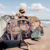 Toilet B-Bound H-Hanako Kun Microfiber Printed Beach Towel Mountain Climbing Yoga Beach Swimming Running Absorbent Soft Towel