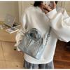Commuter Large-capacity Bag Women's New Spring and Summer Retro Versatile Shoulder Bag College Student Tote Bag