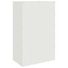 Sideboard White 67x39x107 cm Steel