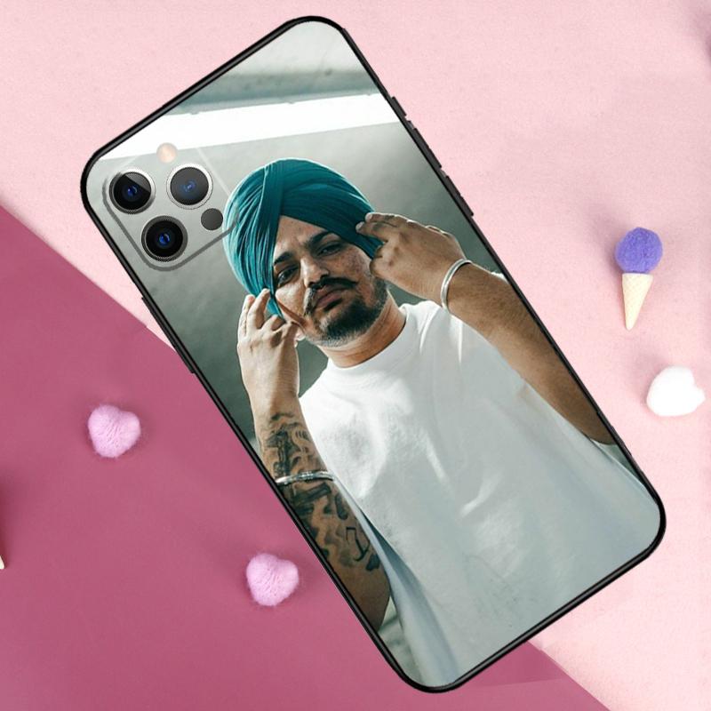 Sidhu Moosewala Handyhülle Für iPhone 17 Pro Max 14 15 16 Plus 11 Pro Max 12 13 Mini 16e 17 Air Rückseite