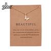 Blessing Pendant Necklace Gold Choker for Women Sun/Butterfly/Owl/Bird Gift Sisters