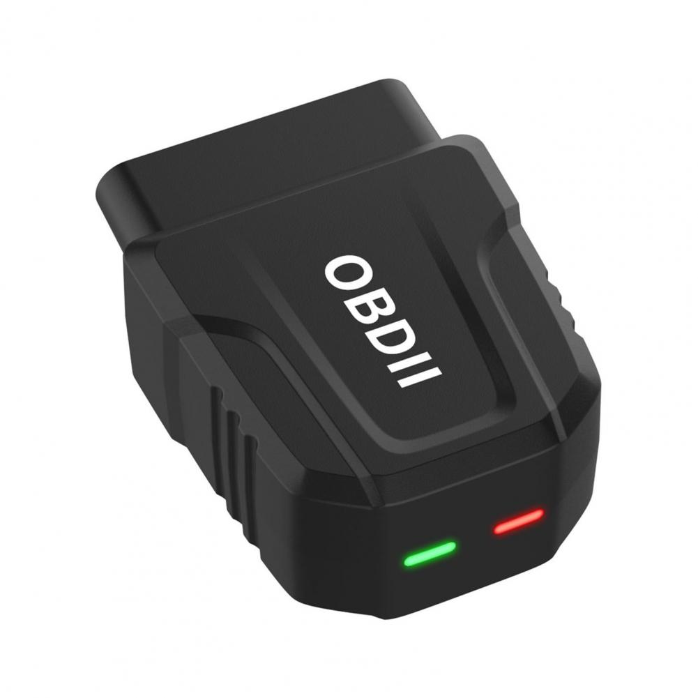 

Считыватель кодов Obd2, портативный Bluetooth-сканер Obd2, универсальный беспроводной диагностический инструмент для легкого считывания кодов ошибок двигателя транспортного средства чёрный