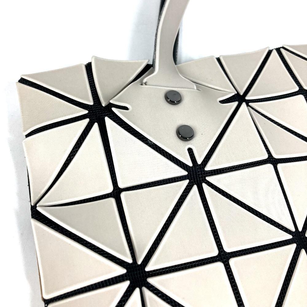 ISSEY MIYAKE BAOBAO Width Tote Bag Shoulder Bag PVC/Leather Beige/Black