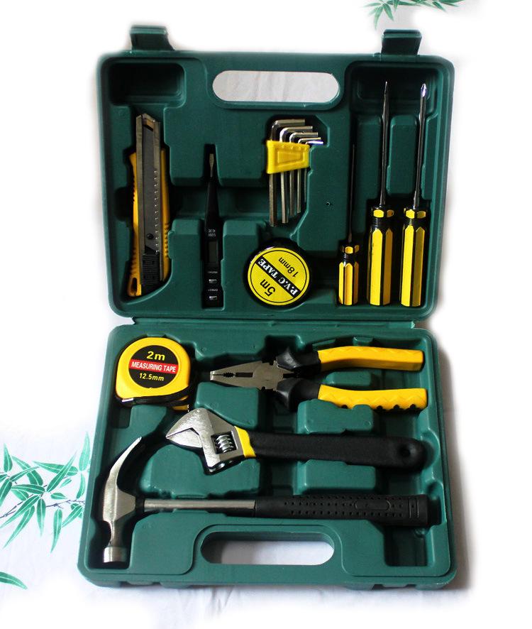 16-Piece Hardware Tool Set for Car and Home Repair - Model 8016G