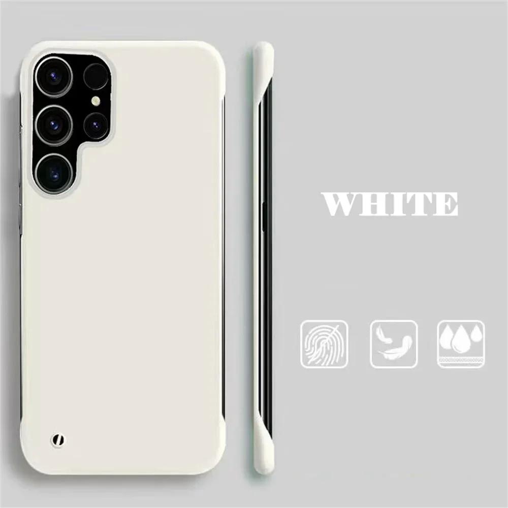 Funda Protectora de PC Duro Mate Colorida, Fina, Sin Marco, Antigolpes para Samsung Galaxy A56 A55 A15 A54 A34 5G 4G