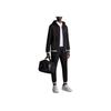 Moncler Monochrome Elastic Waist Mid-Rise Casual Pants Men bottoms Black J10918H00017809KR999