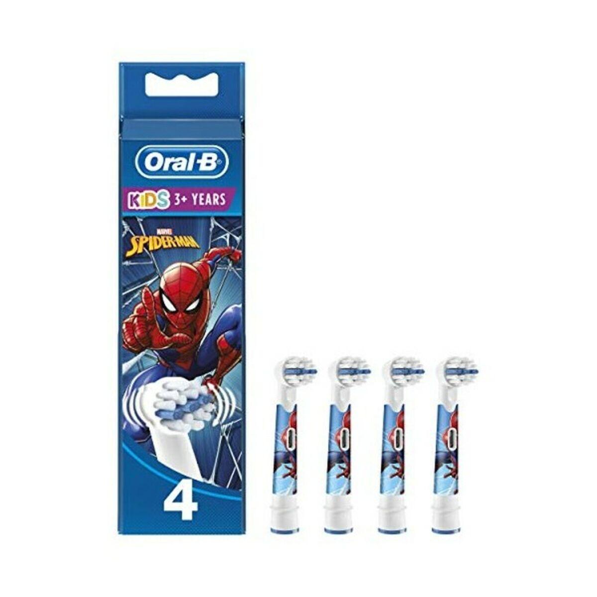 

Запасная электрическая зубная щетка Spiderman Oral-B EB 10-4FFS 4UD