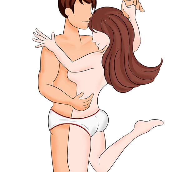 Elastic Double Erotic Panties Couple Flirting Underwear Sex Toy Valentines Gift