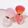 Multipurpose Nail Powder Remover Brush for Home Salon Use Nail Art Dust Brush with Crystal Shape Handle Makeup Brushes